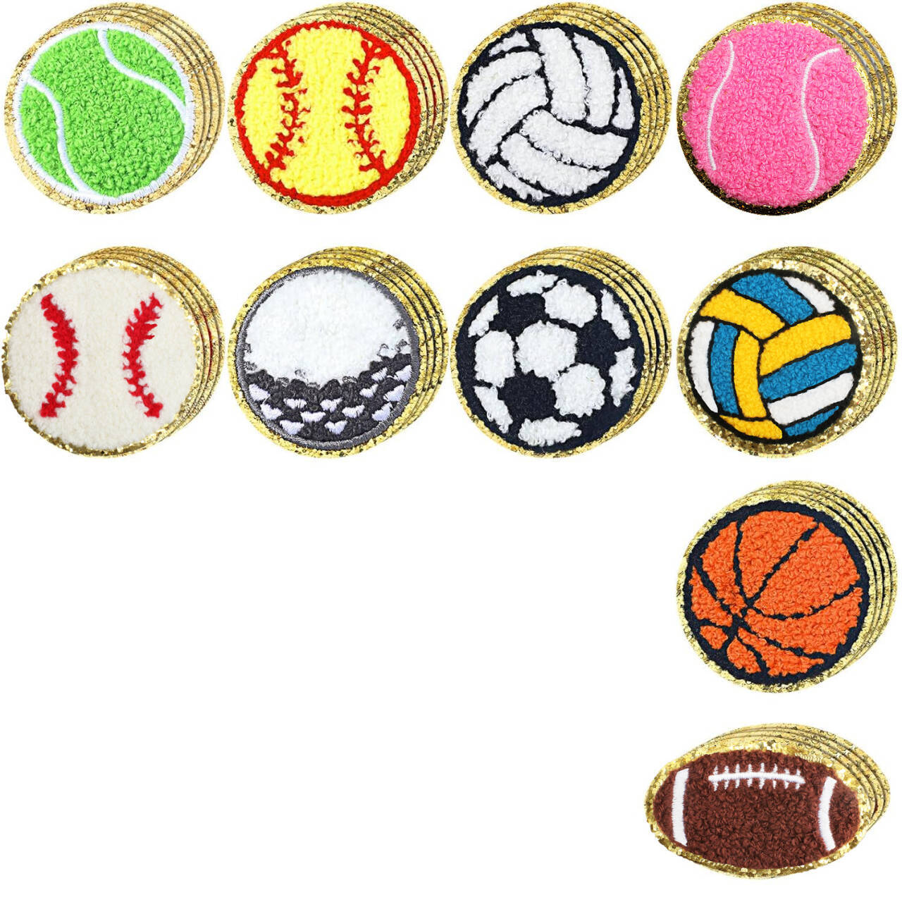 Wholesale Basketball Towel Embroidered Patch